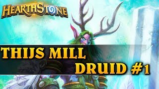 FAJNY DECZEK  THIJS MILL DRUID 1  Hearthstone Decks std [upl. by Akahc]