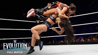 FULL MATCH  Ronda Rousey vs Nikki Bella  Raw Womens Championship WWE Evolution WWE Network [upl. by Jereld]