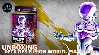 quotUnboxing do Deck Inicial Dragonball Fusion Fs04 do Frieza Poder e Estratégiaquot [upl. by Airbma]