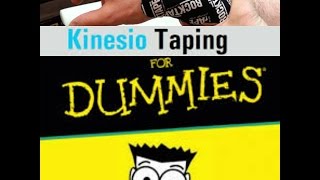 How To Use Kinesiology Taping for Pain  X MARKS THE SPOT for Dummies [upl. by Abdel337]