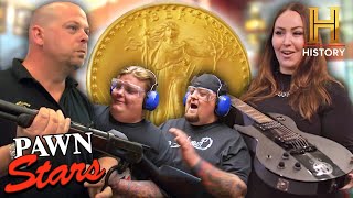 Pawn Stars TOP 10 DEALS OF 2024 [upl. by Farland]