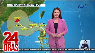 Bagyong EntengPH patuloy na mananalasa sa Pilipinas kasabay ng Hanging Habagat  24 Oras [upl. by Shermy]