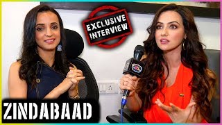 Sanaya Irani And Sana Khan Talks About Their Web Series ZINDABAAD  EXCLUSIVE Interview [upl. by Ahsilrae]