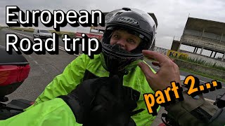 European Motorcycle Trip to Stelvio part 2 France [upl. by Oicul476]