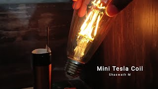 Mini Tesla Coil Submission for Raman Awards 2023 Stage2 by Shaswath M [upl. by Rodd236]