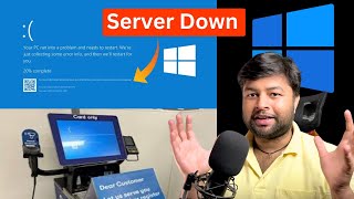 ❌ Microsoft server down  News  Hindi [upl. by Aneehsar]