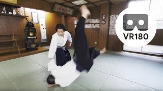 【VR1803D】Hakkoryu Jujutsu Japanese Martial Arts Up Close and Personal GTA Japan [upl. by Delbert596]