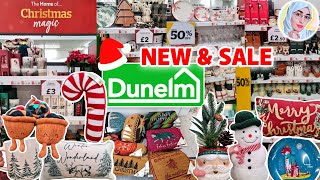 NEW IN CHRISTMAS AT DUNELM 🎅🏻 50 OFF SALE ‼️ Christmas Decor Disney Home amp more ♥️ Shop With Me [upl. by Amis]