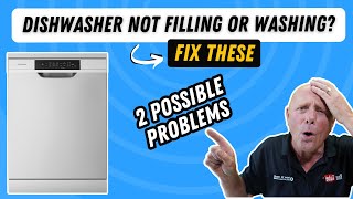 How to service dishwasher not filling with water or washing correctly White Westinghouse Electrolux [upl. by Minnaminnie332]