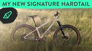 My NEW Signature Hardtail Frame  The Stanton Sedona First Look [upl. by Anyer]