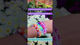 Buy some bracelets for reasonable prices 🌸🫶 Visit my Etsy handmadebracelets jewelry etsyshop [upl. by Adoh]