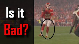 What we know about the Patrick Mahomes Injury  Kansas City Chiefs Vs Tampa Bay Buccaneers [upl. by Georgeanna82]