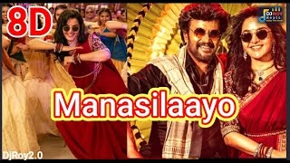 Manasilaayo  Vettaiyan  8D Quality and Remix Song  Use Your Hedphone  DjRoy20 [upl. by Htrahddis996]