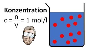 Konzentration berechnen  Chemie Endlich Verstehen [upl. by Brie]