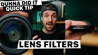 Stop Wasting Money on Camera Lens Filters shorts [upl. by Albin]