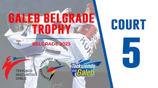 Galeb Belgrade Trophy Serbia Open 2023  Court 5 [upl. by Nirroc998]