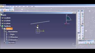 1 How to draw Lines in CATIA V5 [upl. by Reilly]