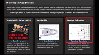 Creating the perfect team pixelprestigecom  PSS Prestige Calculator [upl. by Enait66]