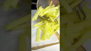 Crispy Fries  ASMR shorts asmr asmrfood cooking frenchfries fingerchips [upl. by Glen377]