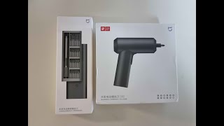 Распаковка Xiaomi Electric Precision Screwdriver and Cordless Screwdriver [upl. by Minne]