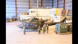 Assembly of a CH146 Griffon Helo taking part in Op NANOOK 2012 [upl. by Yunfei922]