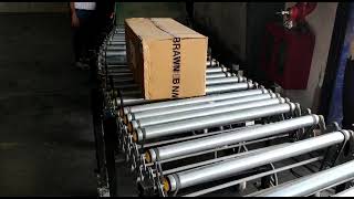 Flexible Roller Conveyor For Easy Transportation of Goods in Warehouse [upl. by Penhall]