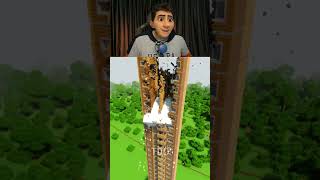 Hangi Minecraft Bloğu EN ZOR EVİ YIKAR 😱⛏️ shorts [upl. by Zimmerman]