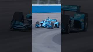 Scott McLaughlin gets it done again on an oval indycar racing scottmclaughlin milwaukee [upl. by Solis407]