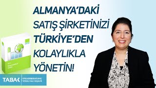 Almanyadaki Satış Şirketinizi Türkiyeden Kolaylıkla Yönetin  TABAK Steuerberatung [upl. by Rockwood]