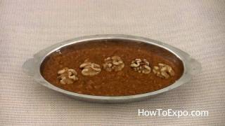 Walnut Pepper Spread  Dip Muhammara Recipe [upl. by Melena]