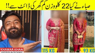 Sabas Weight Loss Journey  22 Kg Weight Loss Transformation  Weight Loss Tips [upl. by Jilli]