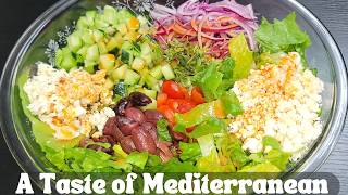 Authentic Greek Salad Traditional Horiatiki Recipe for Fresh Flavor [upl. by Namyac]