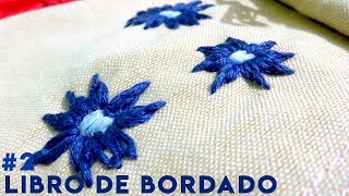 LIBRO DE BORDADO PUNTADA DOBLE CADENETA 2 [upl. by Attennod]