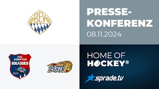 08112024  Pressekonferenz  ESC Kempten vs EHC Waldkraiburg [upl. by Ursel693]