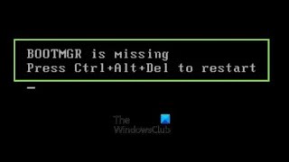 bootmgr is missing press ctrlaltdel to restart windows 7 dell hp [upl. by Amero699]