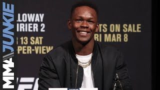 UFC 236s Israel Adesanya looking to continue on momentum with win over Kelvin Gastelum [upl. by Yesdnil92]