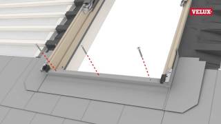 VELUX EDL flashing installation [upl. by Sucramej]