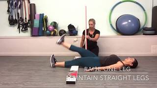 Technique Tuesday  FMS Active StraightLeg Raise Movement Pattern [upl. by Nitaj]