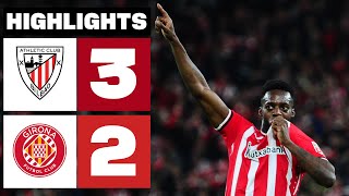 ATHLETIC CLUB 3  2 GIRONA FC  RESUMEN LALIGA EA SPORTS [upl. by Li]