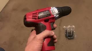 AVID POWER 12V Cordless Drill Power Drill Set Review [upl. by Sanburn495]