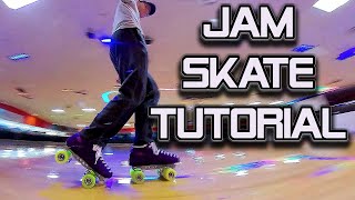 Basic Jam Skating Tutorial Trucking [upl. by Hadwyn961]