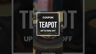 SHOP MAGICAL TEAPOT CERAMIC DEAL Use code TEAPOT and get up to 50 OFF TODAY 🫖 [upl. by Gant]