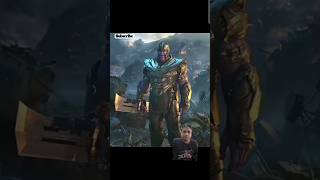 Thanos vs Avengers End Game marvelthor thanos avengersironmanytshortsendgamethanos [upl. by Ihsorih851]