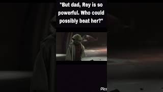 Star Wars characters who could beat Rey 💀 StarWars edit anakin [upl. by Singband436]