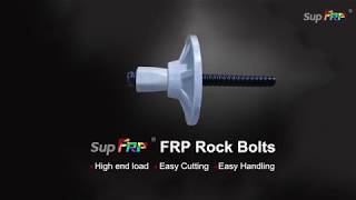 SupFRP® FRP Rock Bolts in the process of construction  fully [upl. by Nel]