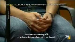 IL DELITTO DI COGNE  ANNA MARIA FRANZONI MENTE O HA RIMOSSO 22102013 [upl. by Ttegdirb]