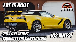 Corvette Racing Yellow 2019 Chevrolet Corvette ZR1 Convertible 3ZR ZTK [upl. by Nlycaj9]