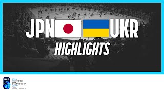 Highlights  Japan vs Ukraine  2023 IIHFWorlds Division 1B [upl. by Regen]