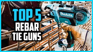 Top 5 Best Rebar Tie Guns in 2024 Reviews [upl. by Ayiotal912]