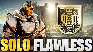 Solo Flawless Warlords Ruin OP Titan Build [upl. by Luapnoj222]